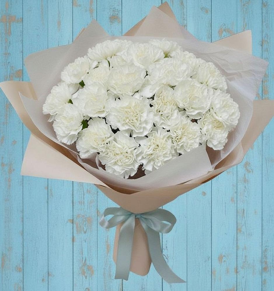 Букет цветов из: Гвоздики в Массандре