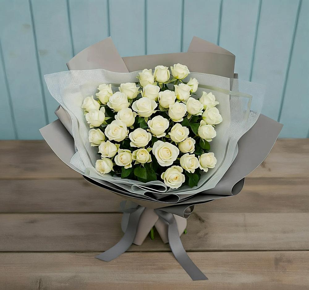 Букет Белоснежная нежность в Массандре