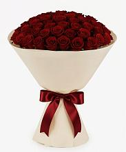 Букет 101 Бордовая роза Блэк Бакарра в Массандре