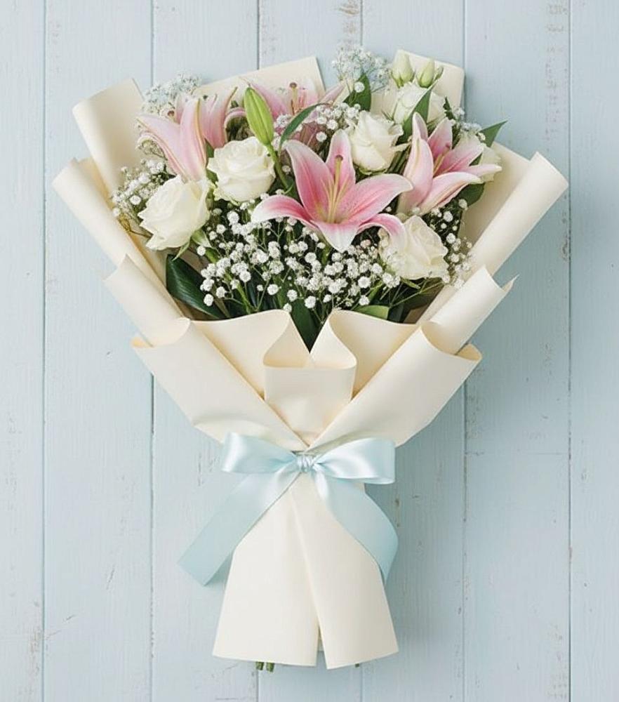 Букет цветов из: Лилии в Массандре