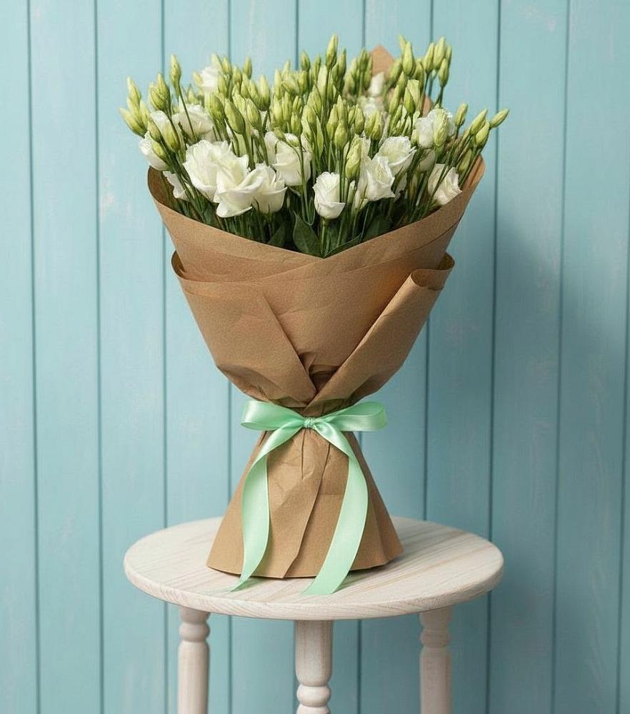 Букет цветов из: Лизиантусы в Массандре