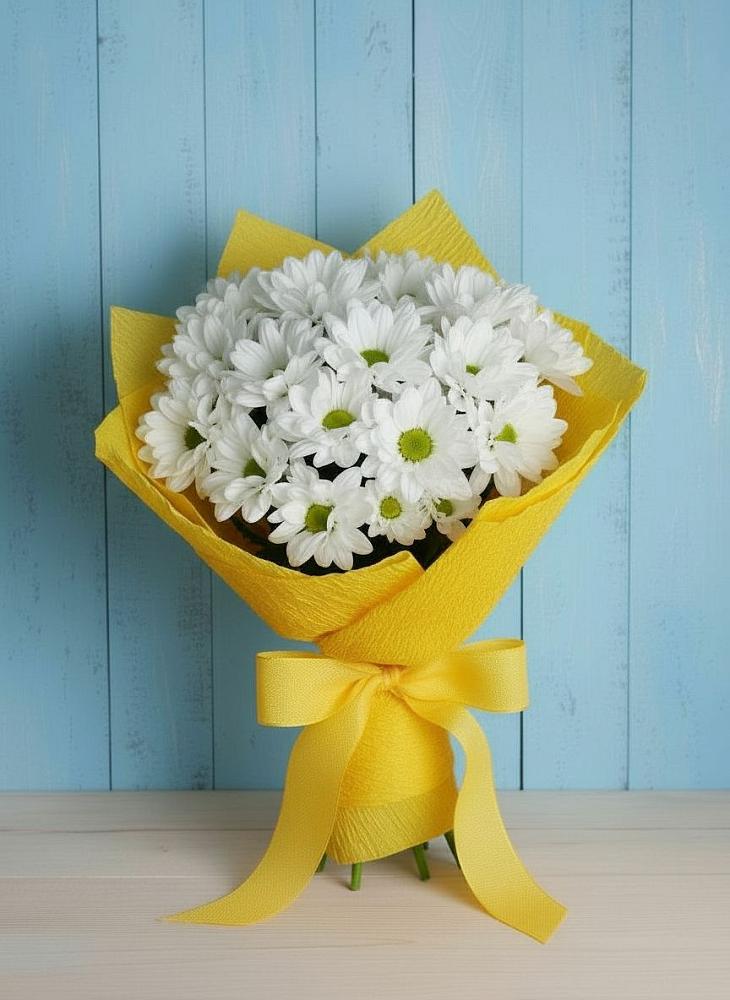 Букет цветов из: Хризантемы в Массандре