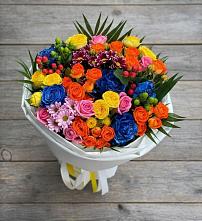 Букет цветов из:  Розы и Хризантемы #REPLACE_PRED# Массандре