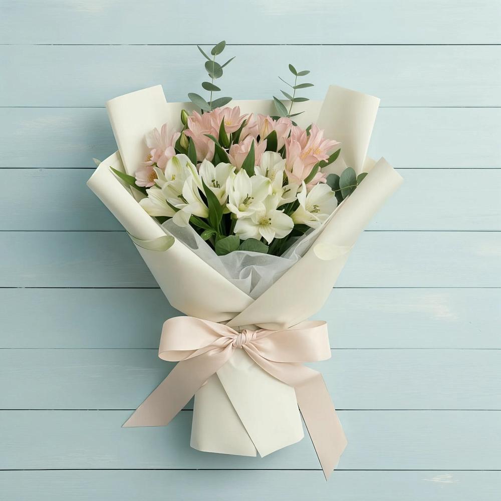 Букет цветов из: Альстромерии в Массандре