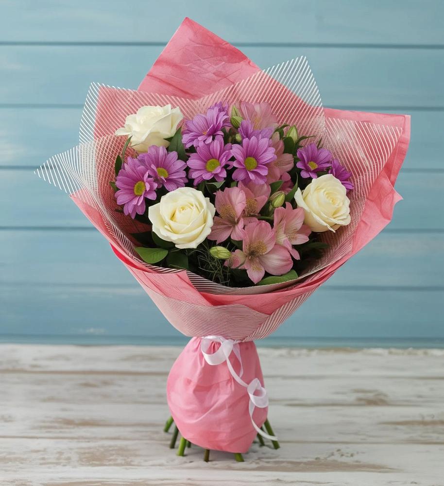 Букет цветов из: Герберы в Массандре