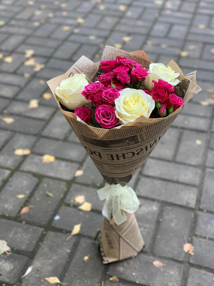 Букет цветов из: Розы в Массандре